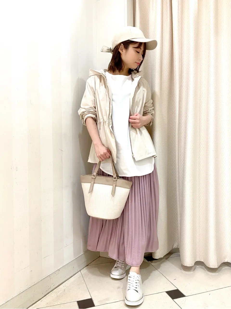 ANY SIS 横尾 コーディネート画像