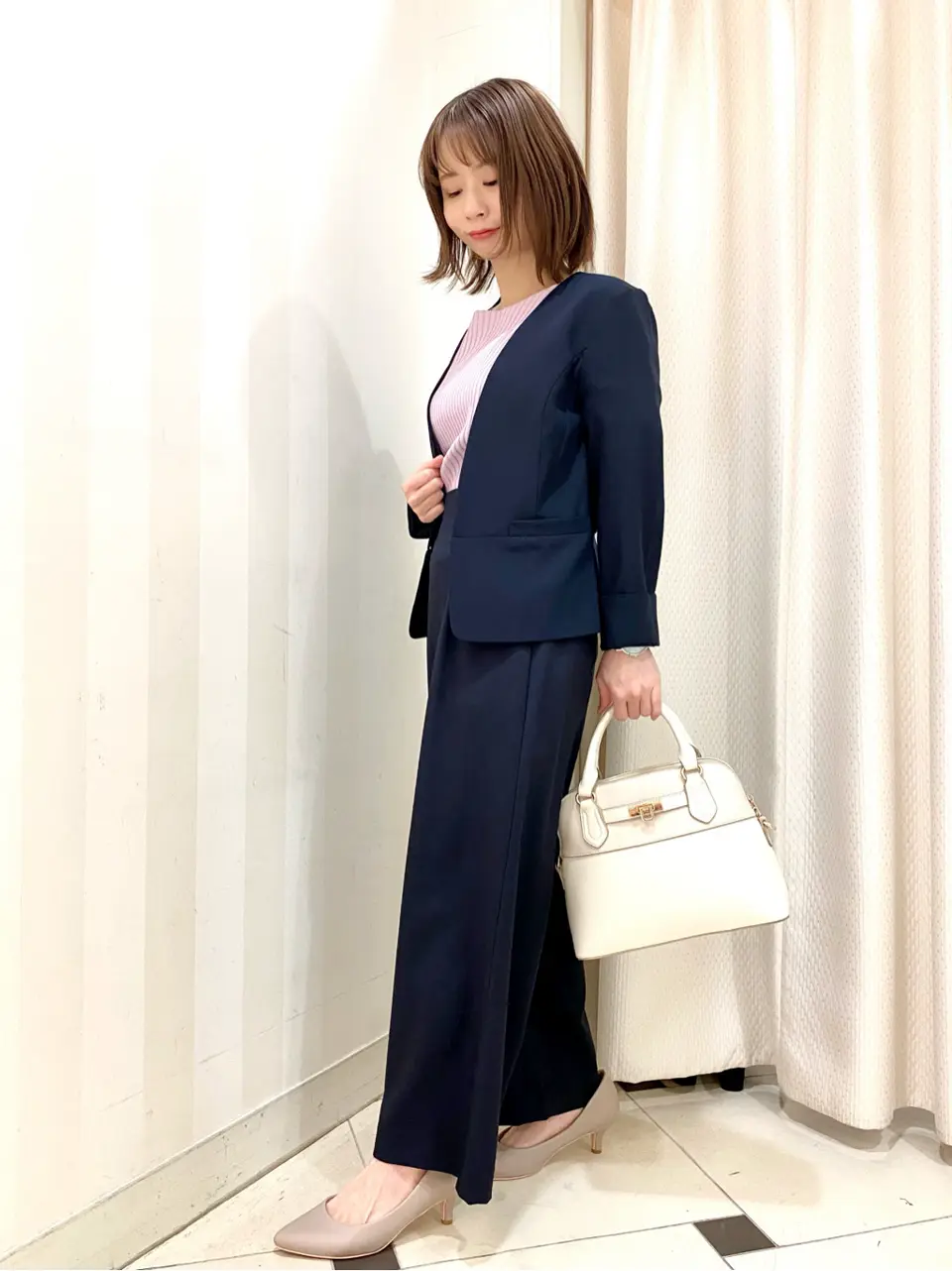 ANY SIS 横尾 コーディネート画像