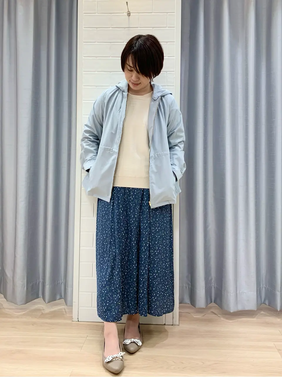 ANY SIS 丸岡 コーディネート画像