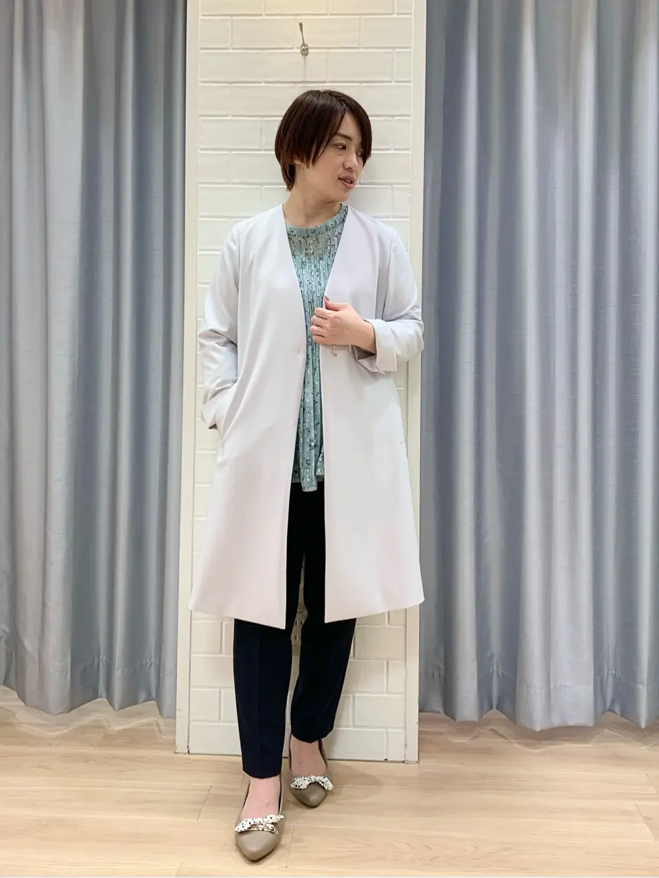 ANY SIS 丸岡 コーディネート画像