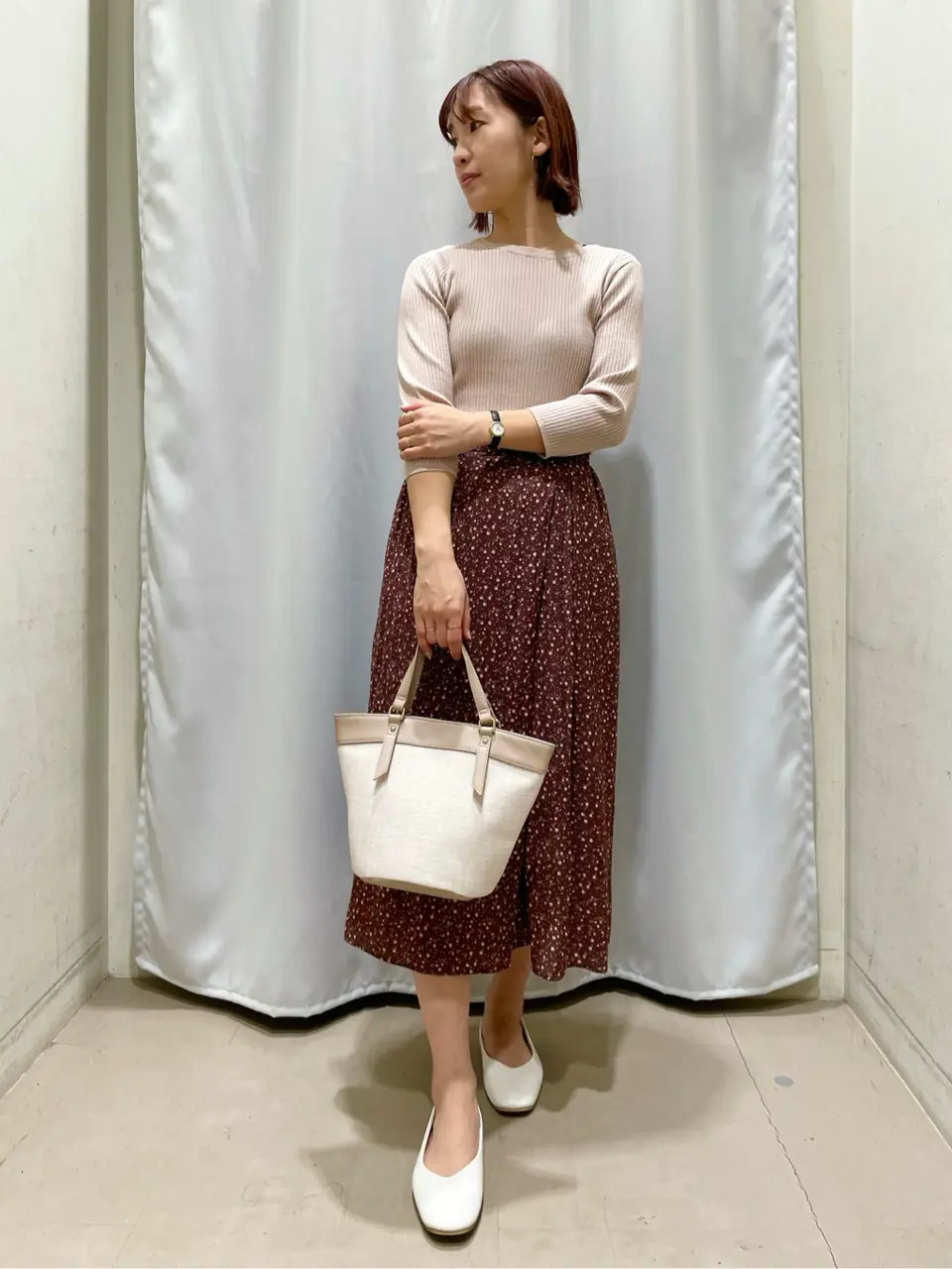 ANY SIS 濱野 コーディネート画像