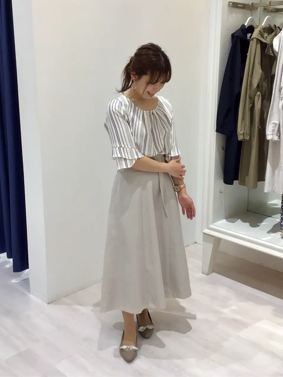 ANY SIS スタッフ コーディネート画像