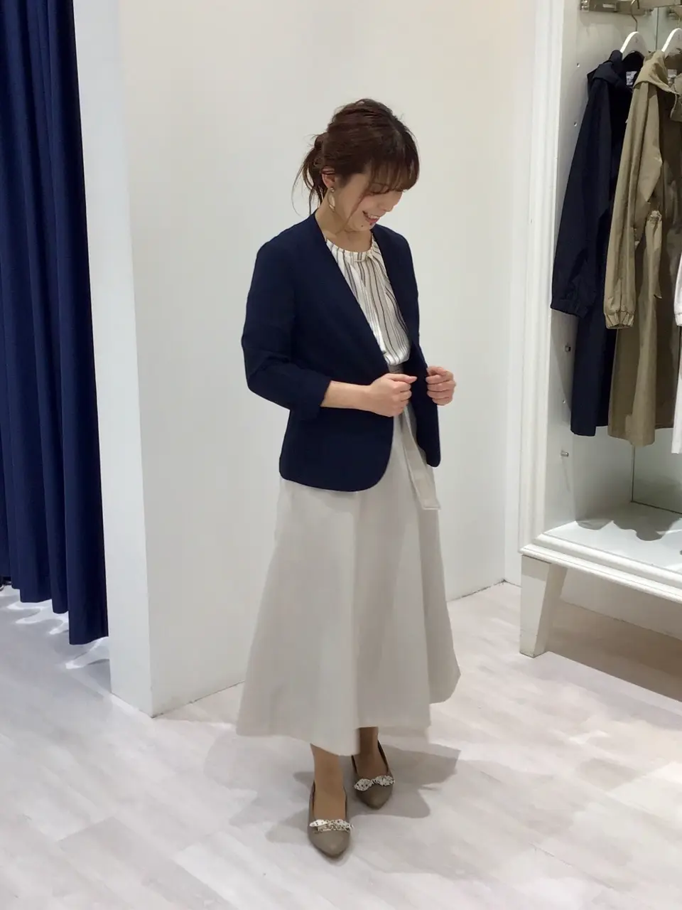 ANY SIS スタッフ コーディネート画像