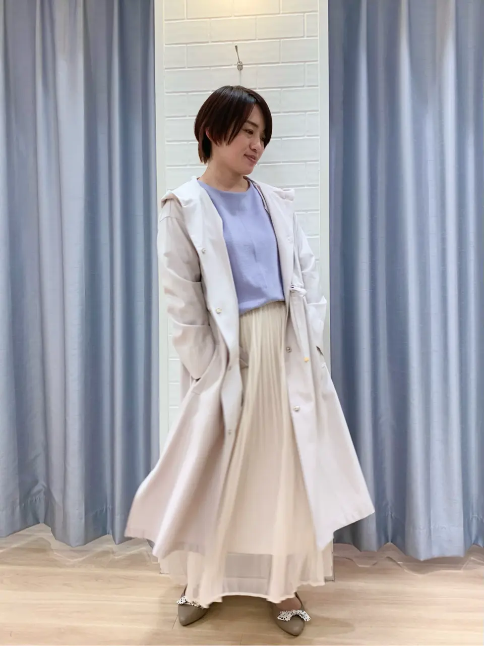 ANY SIS 丸岡 コーディネート画像