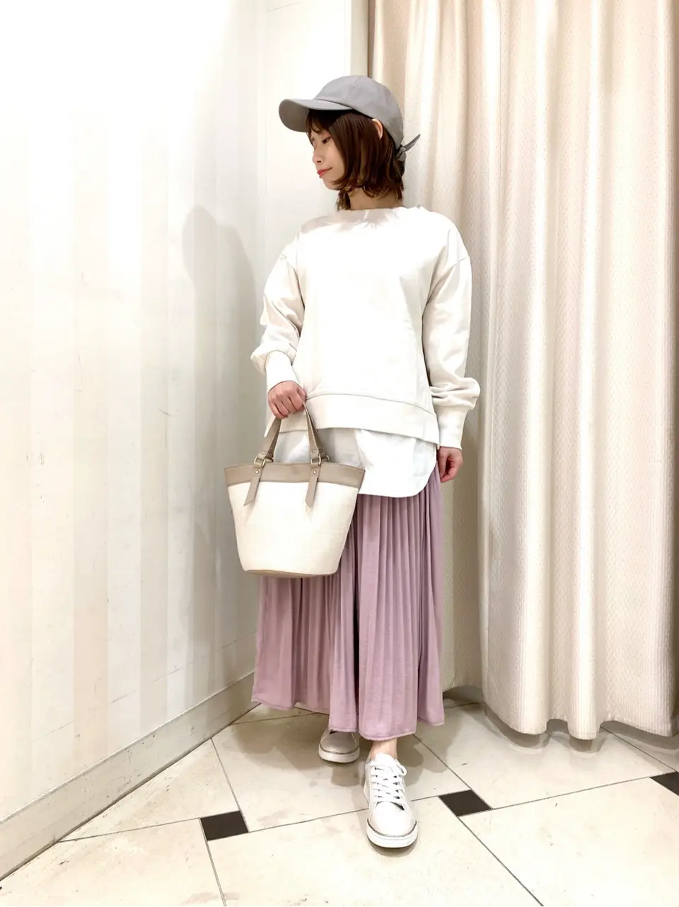 ANY SIS 横尾 コーディネート画像