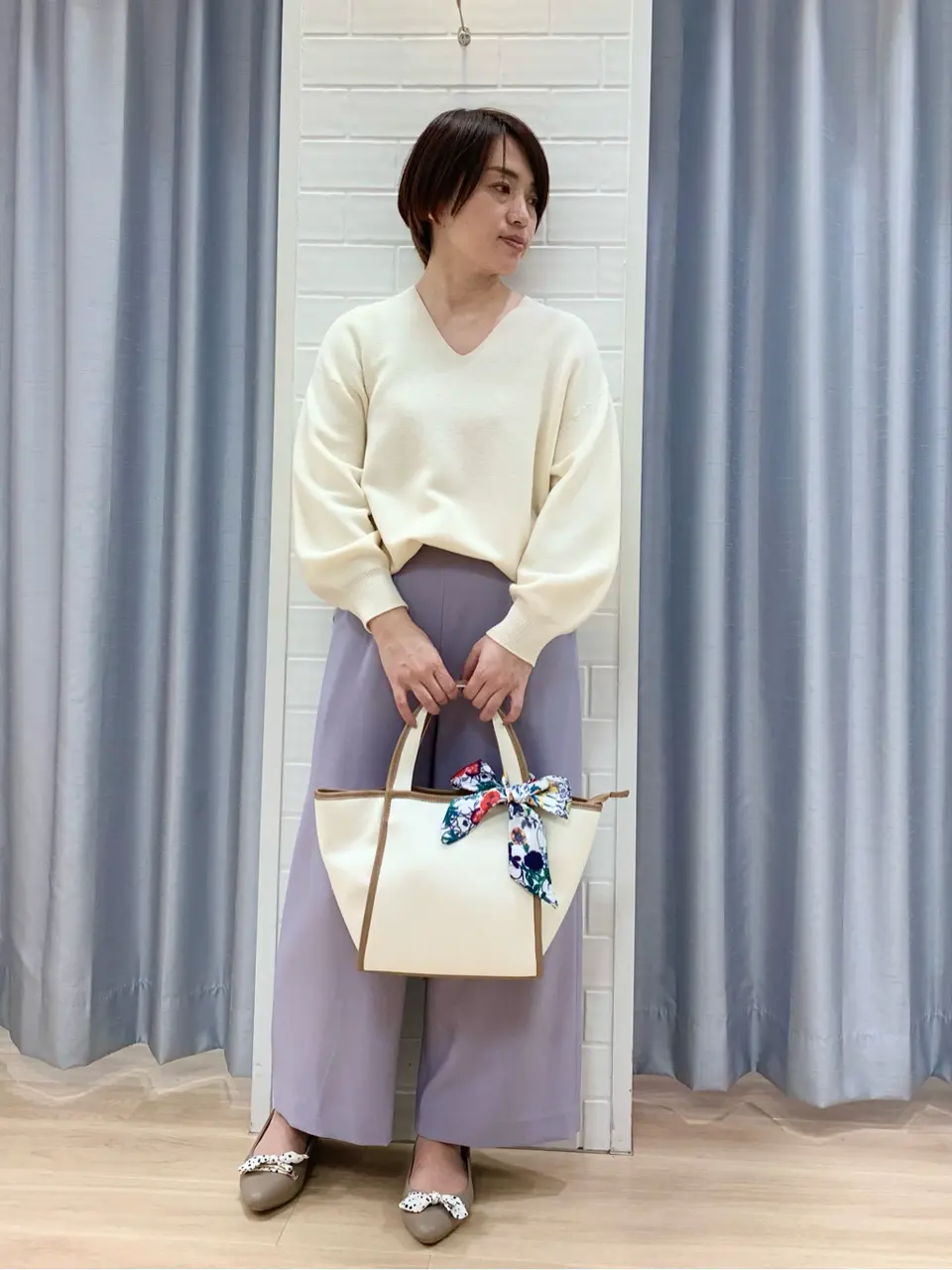 ANY SIS 丸岡 コーディネート画像