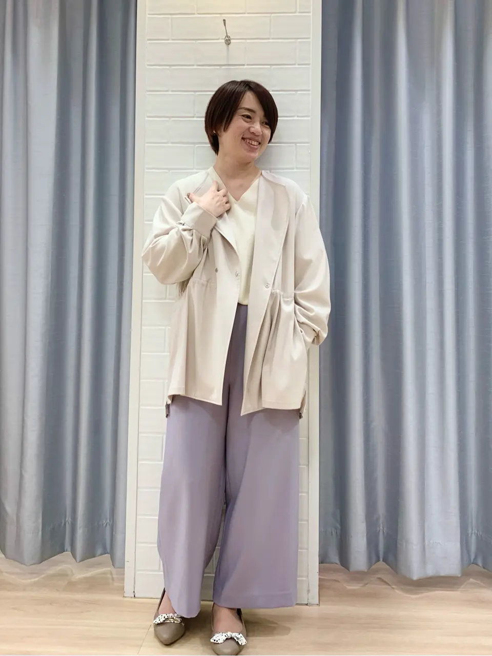 ANY SIS 丸岡 コーディネート画像