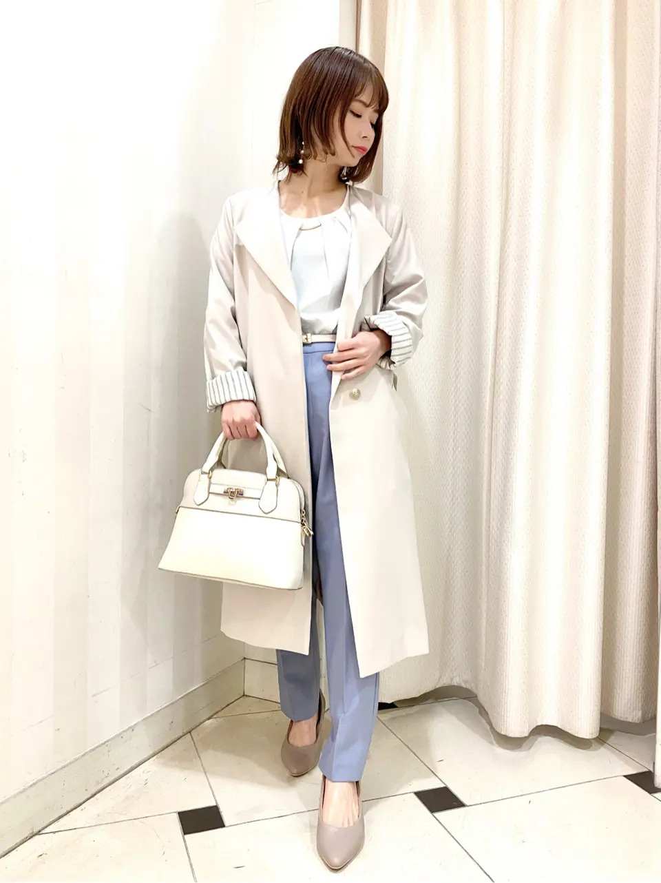 ANY SIS 横尾 コーディネート画像