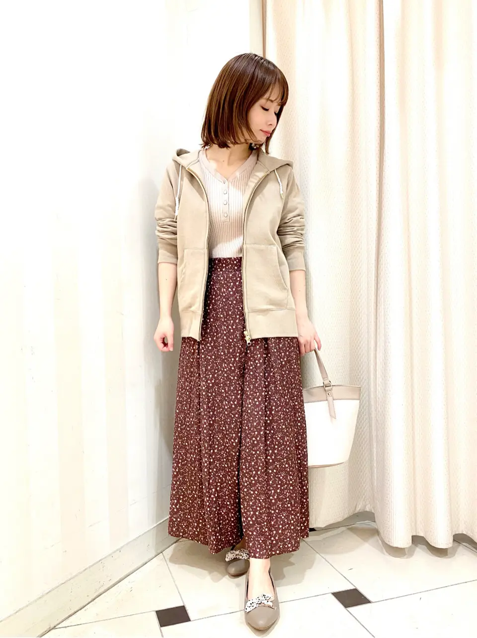 ANY SIS 横尾 コーディネート画像