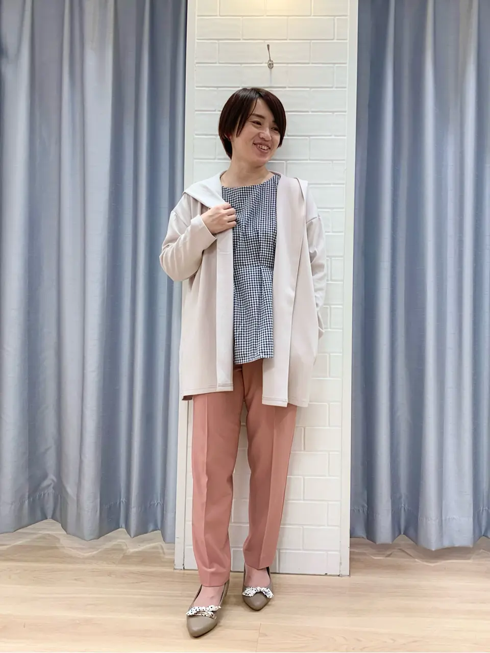 ANY SIS 丸岡 コーディネート画像