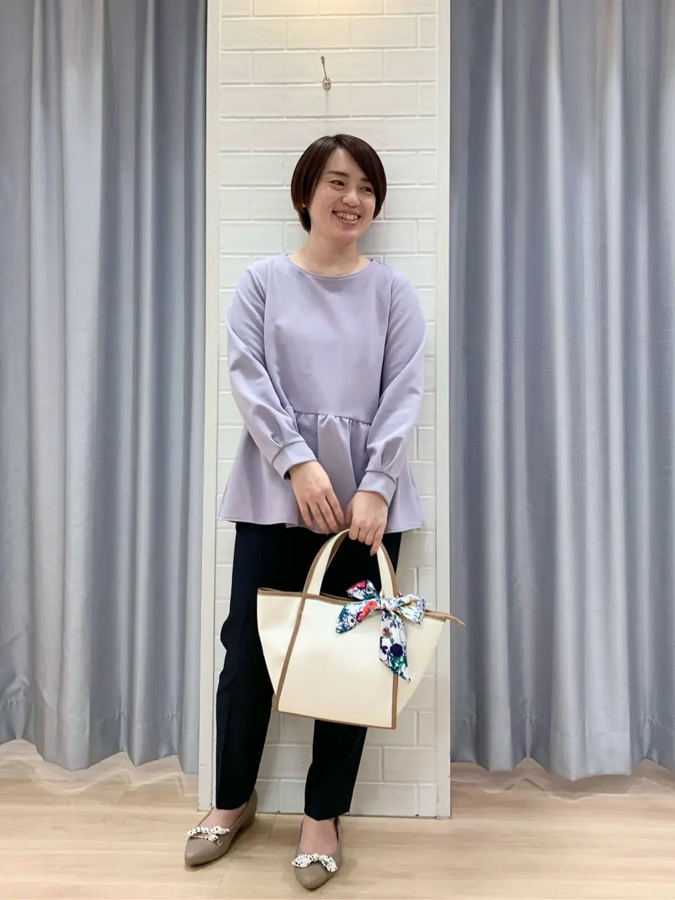 ANY SIS 丸岡 コーディネート画像