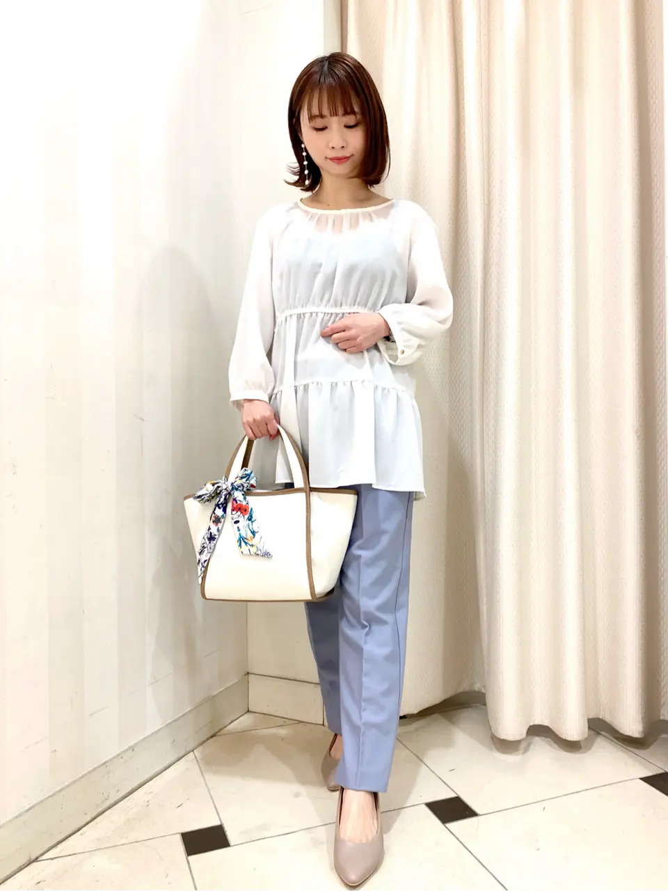 ANY SIS 横尾 コーディネート画像