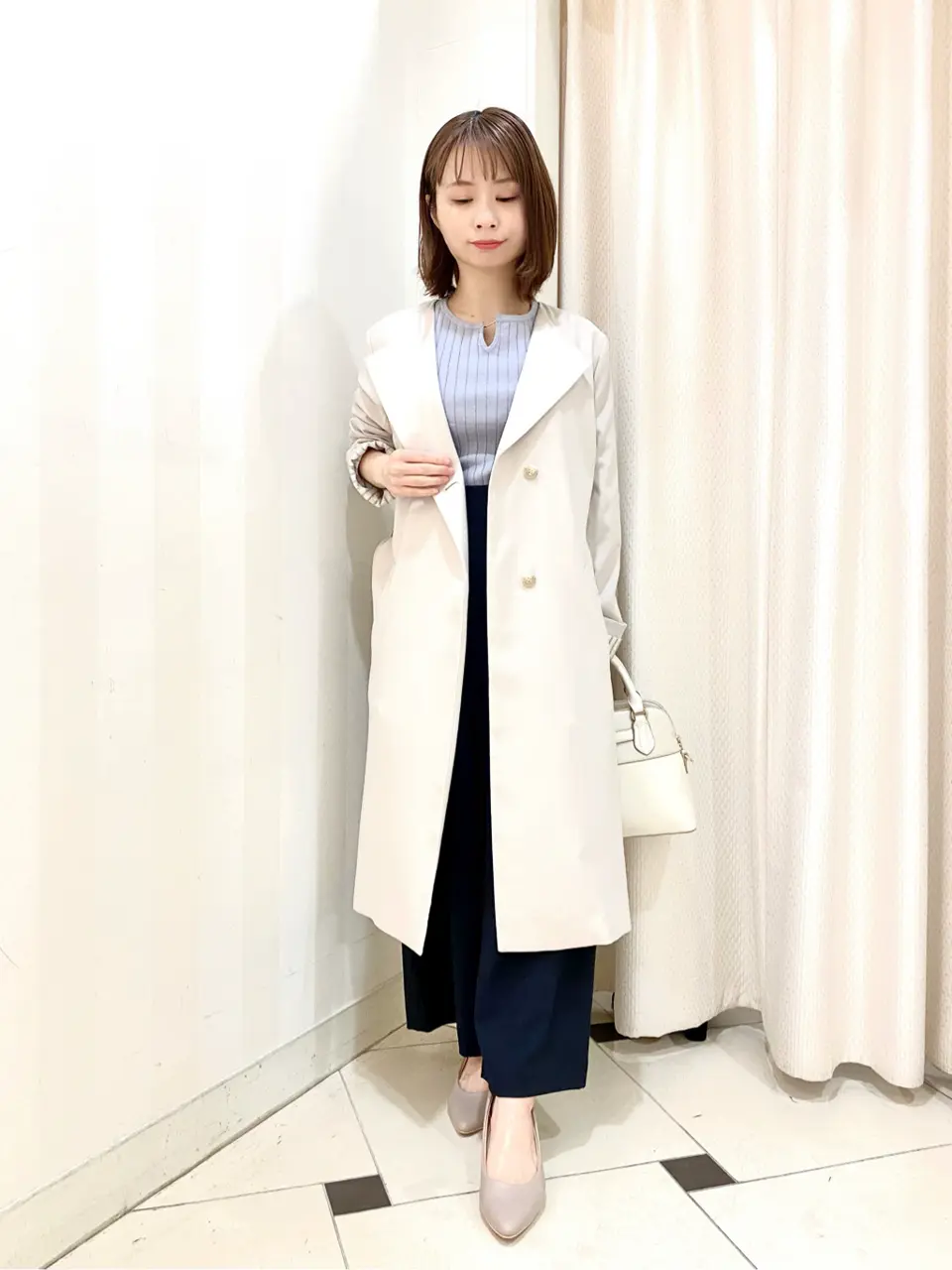 ANY SIS 横尾 コーディネート画像