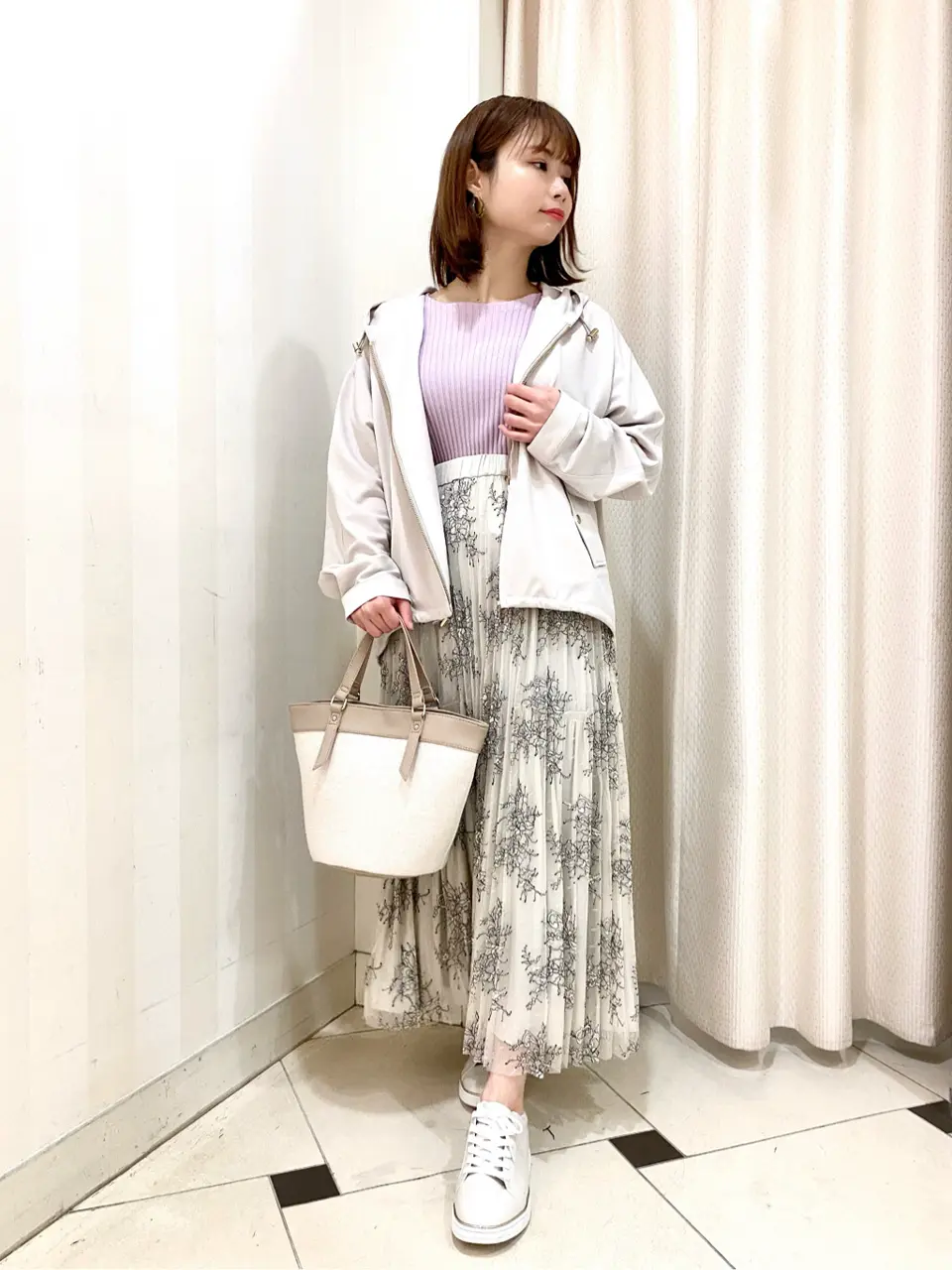 ANY SIS 横尾 コーディネート画像