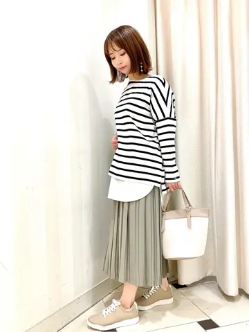 ANY SIS 横尾 コーディネート画像