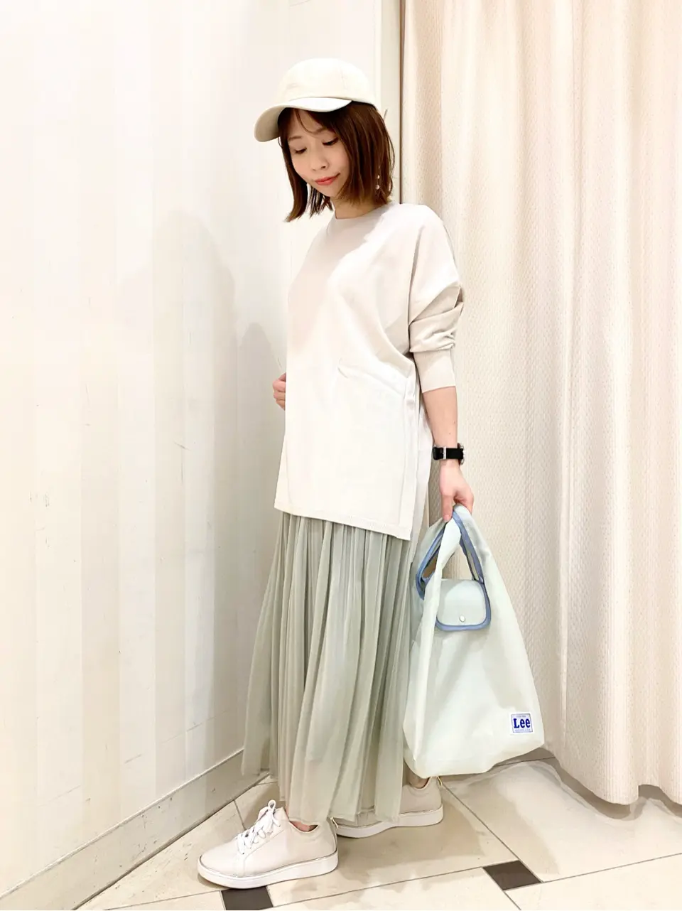 ANY SIS 横尾 コーディネート画像