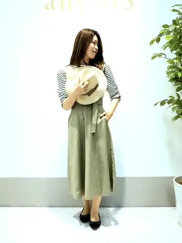 ANY SIS 岡本 コーディネート画像