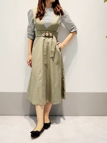 ANY SIS 岡本 コーディネート画像