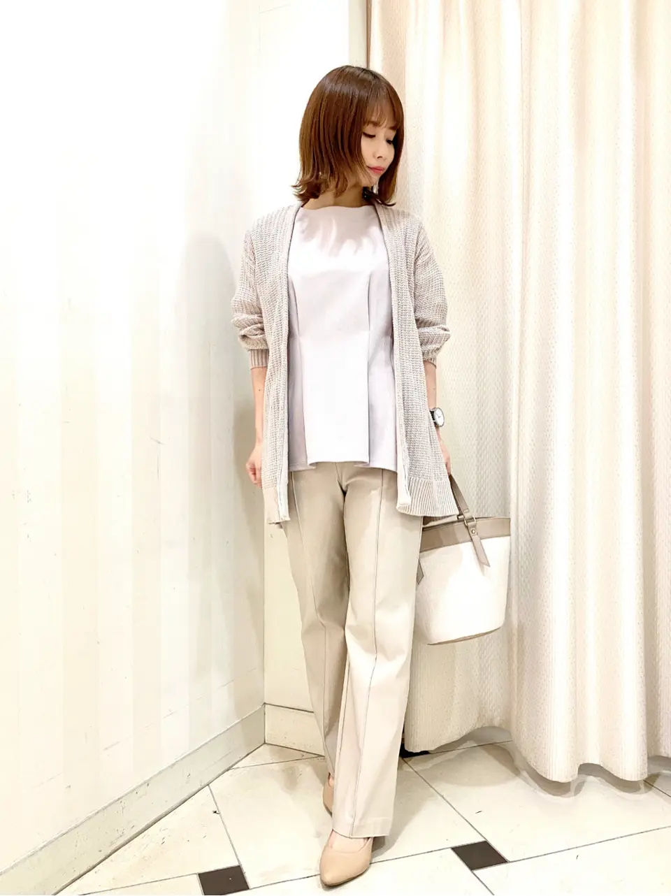 ANY SIS 横尾 コーディネート画像