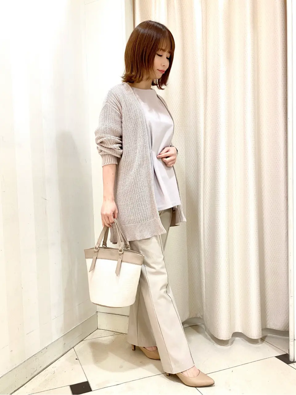 ANY SIS 横尾 コーディネート画像