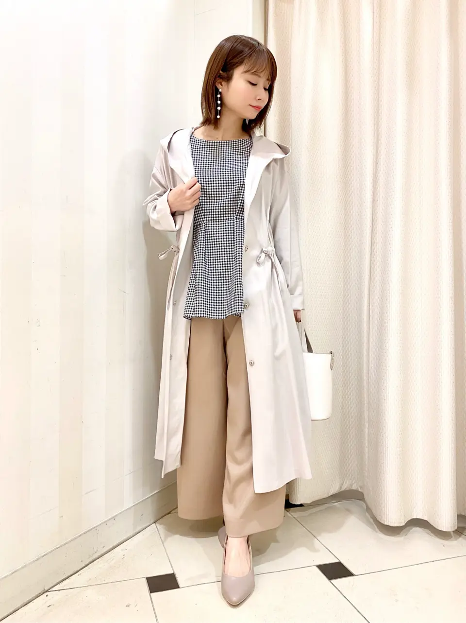 ANY SIS 横尾 コーディネート画像