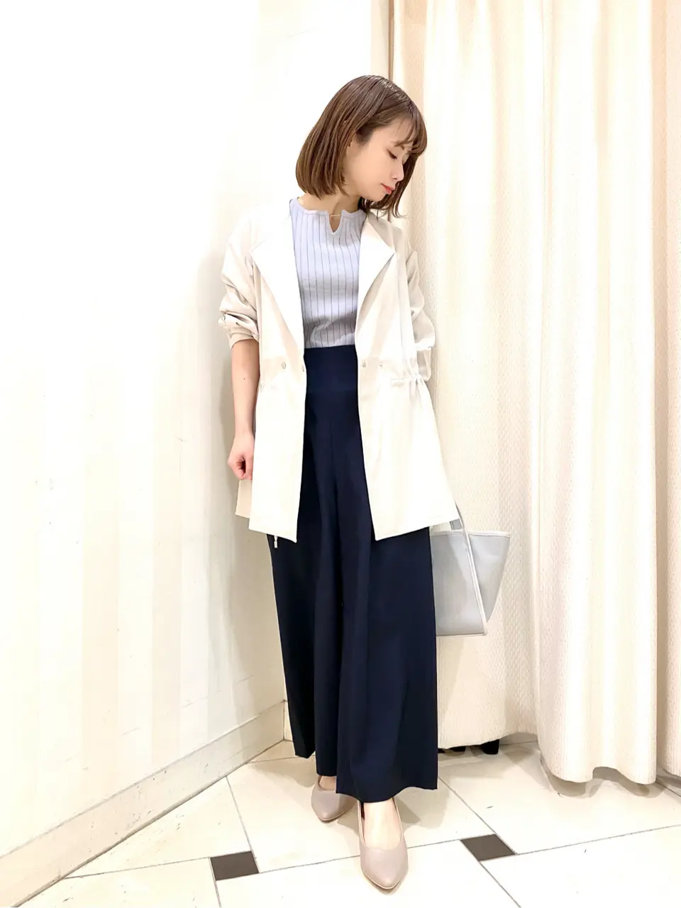 ANY SIS 横尾 コーディネート画像