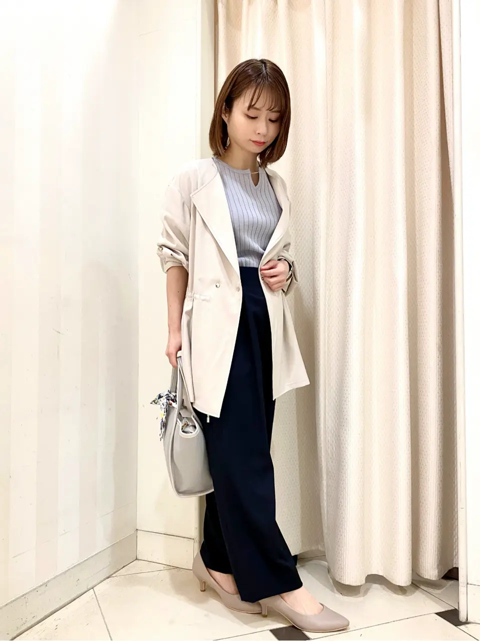 ANY SIS 横尾 コーディネート画像