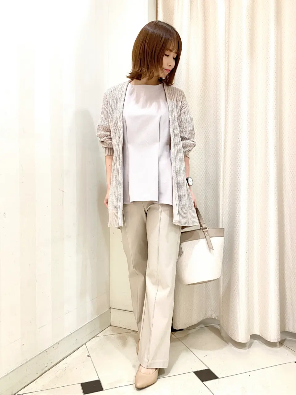 ANY SIS 横尾 コーディネート画像