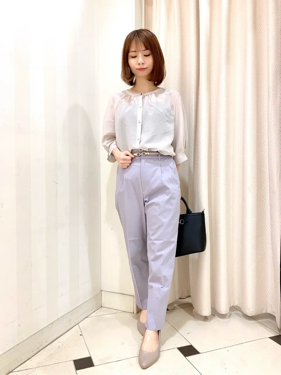 ANY SIS 横尾 コーディネート画像