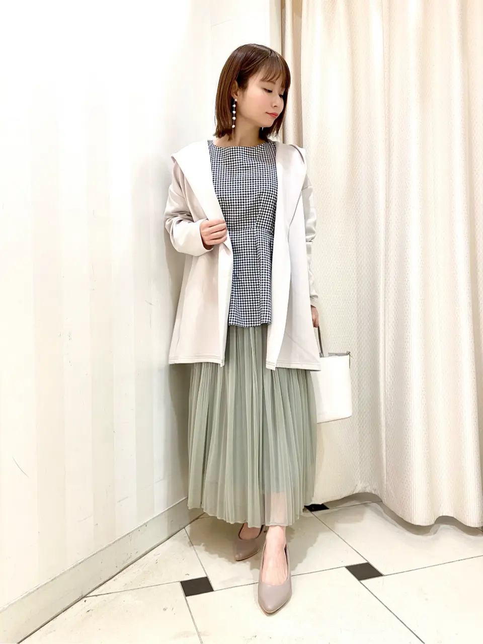 ANY SIS 横尾 コーディネート画像