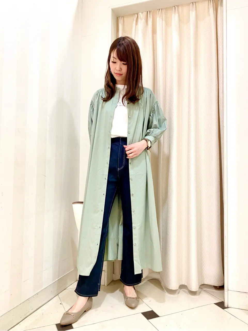 ANY SIS 金井 コーディネート画像