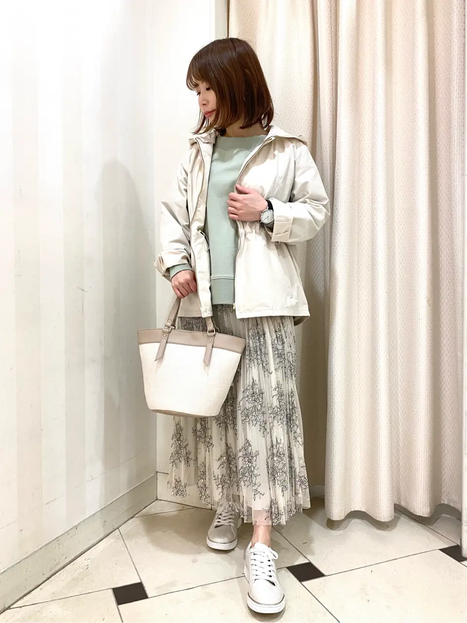 ANY SIS 横尾 コーディネート画像