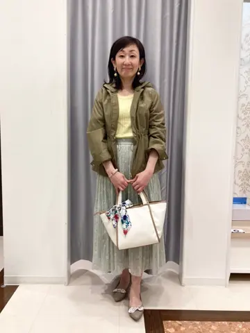 ANY SIS スタッフ コーディネート画像