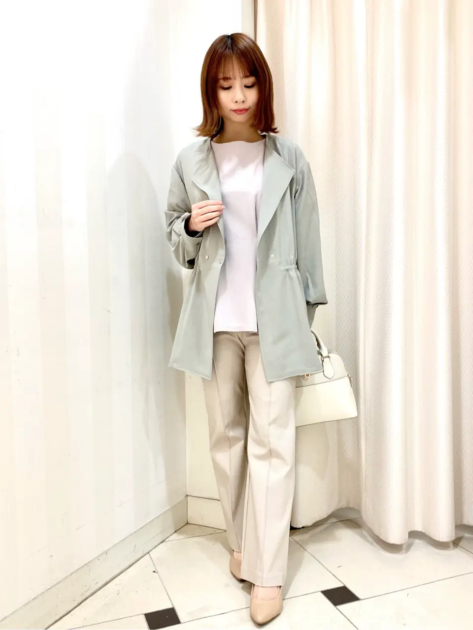 ANY SIS 横尾 コーディネート画像