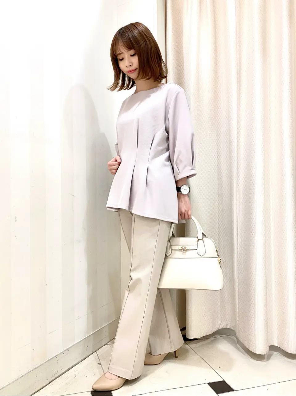 ANY SIS 横尾 コーディネート画像