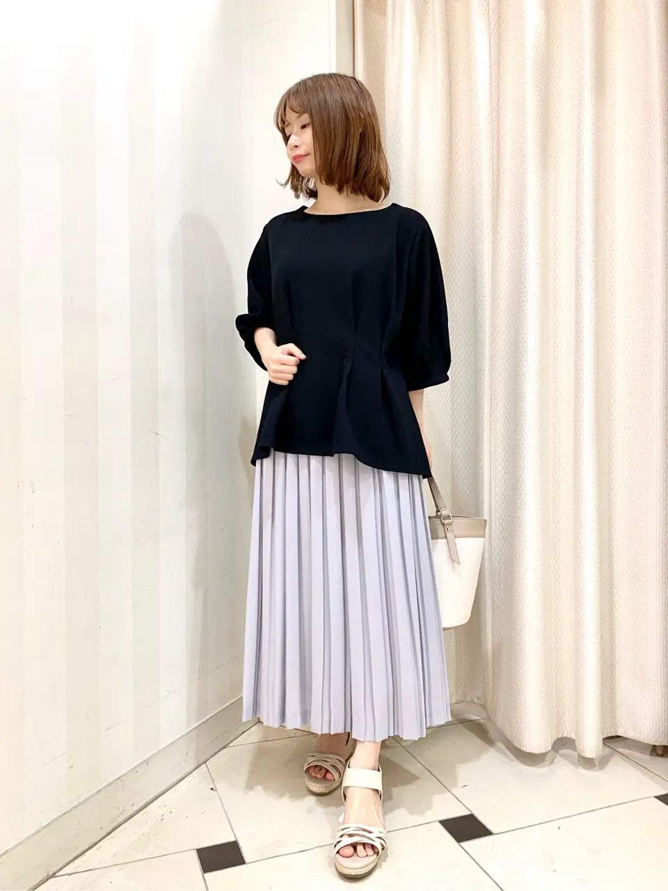 ANY SIS 横尾 コーディネート画像