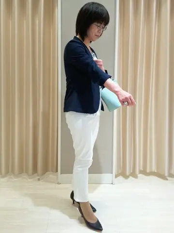 ANY SIS 岡本 コーディネート画像