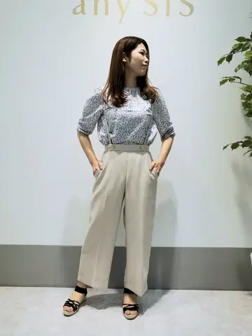 ANY SIS 岡本 コーディネート画像