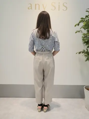 ANY SIS 岡本 コーディネート画像