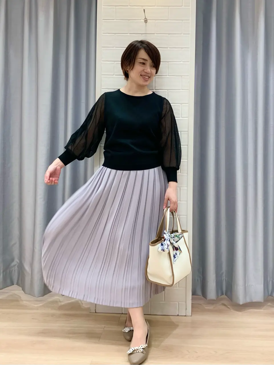 ANY SIS 丸岡 コーディネート画像