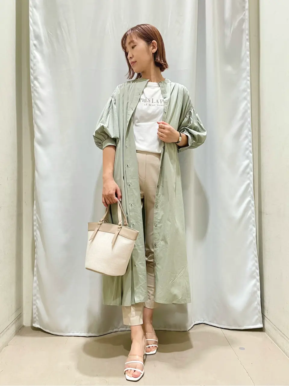 ANY SIS 濱野 コーディネート画像