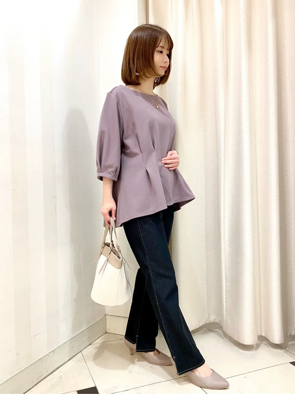 ANY SIS 横尾 コーディネート画像