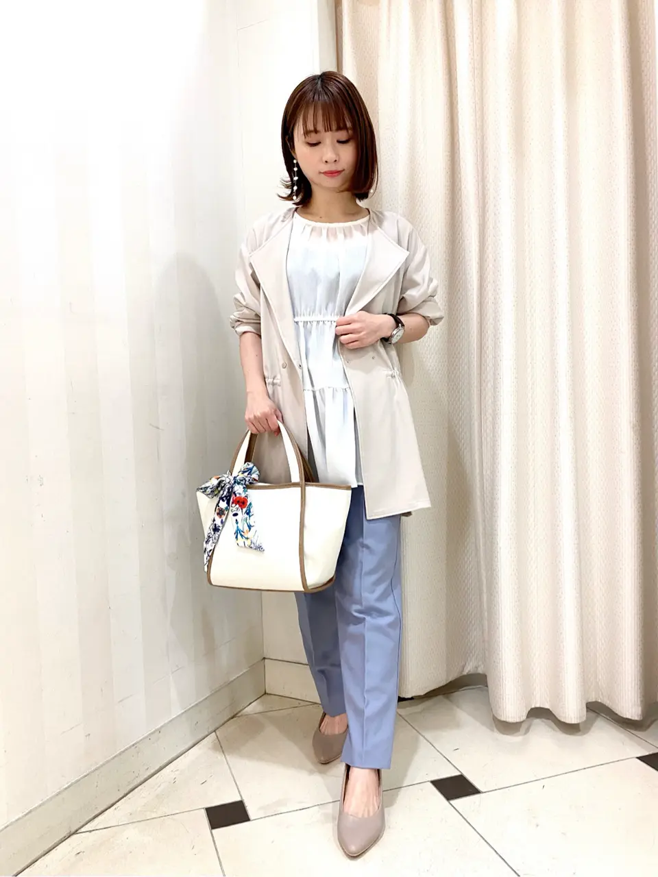 ANY SIS 横尾 コーディネート画像