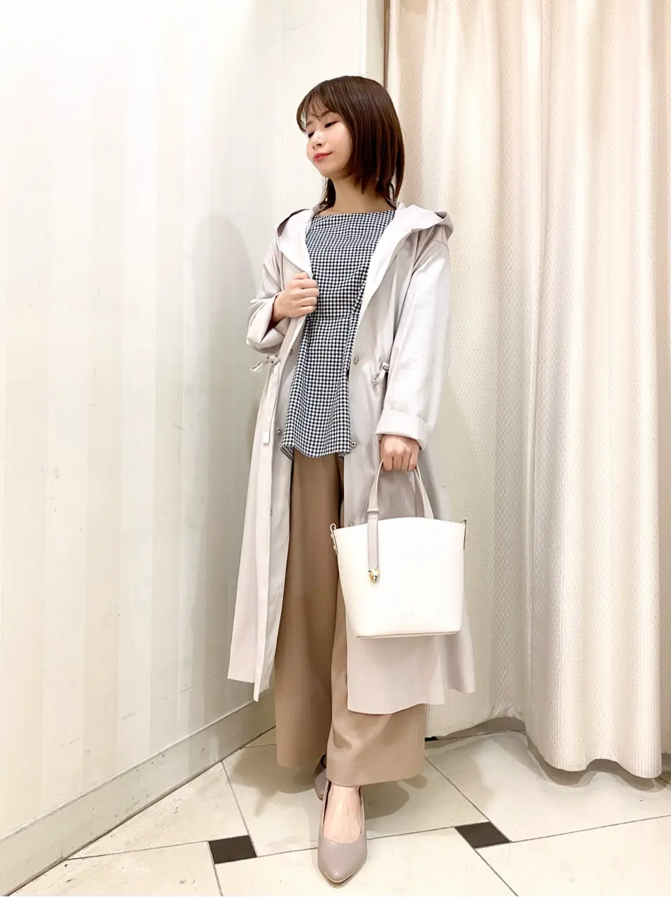 ANY SIS 横尾 コーディネート画像