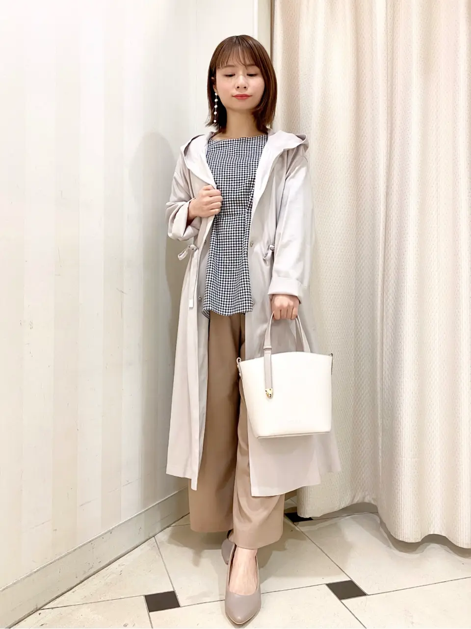 ANY SIS 横尾 コーディネート画像