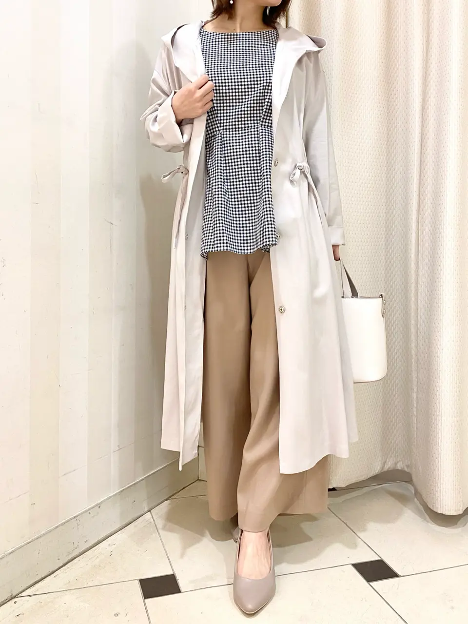 ANY SIS 横尾 コーディネート画像