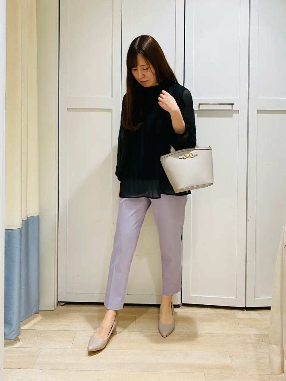 ANY SIS スタッフ コーディネート画像