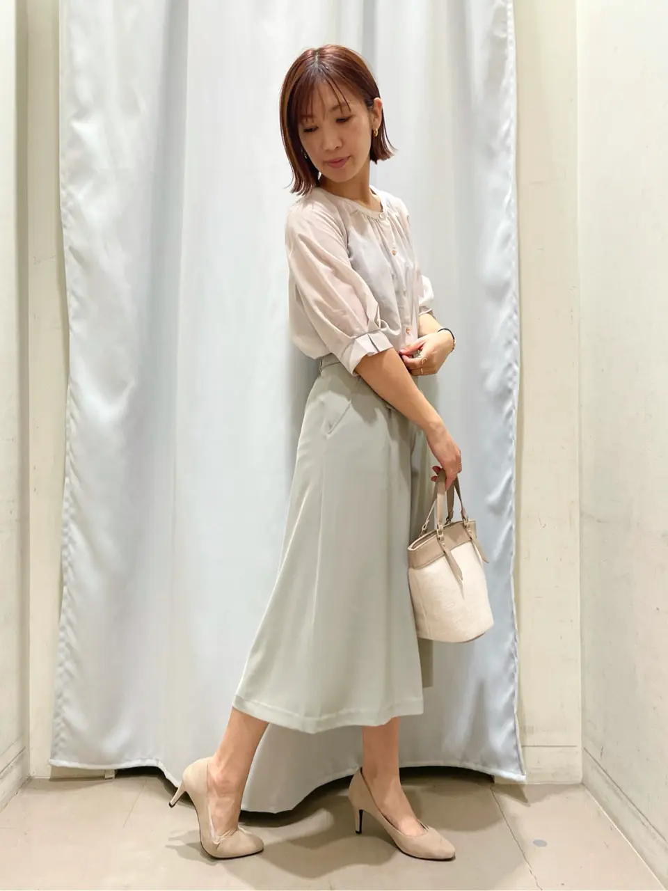 ANY SIS 濱野 コーディネート画像