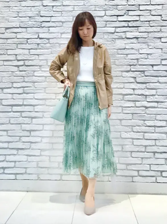  スタッフ コーディネート画像