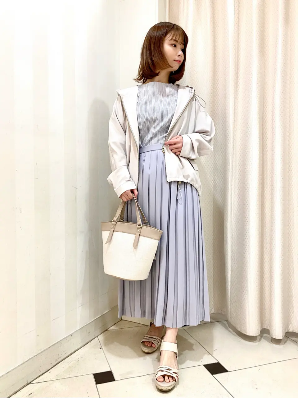 ANY SIS 横尾 コーディネート画像